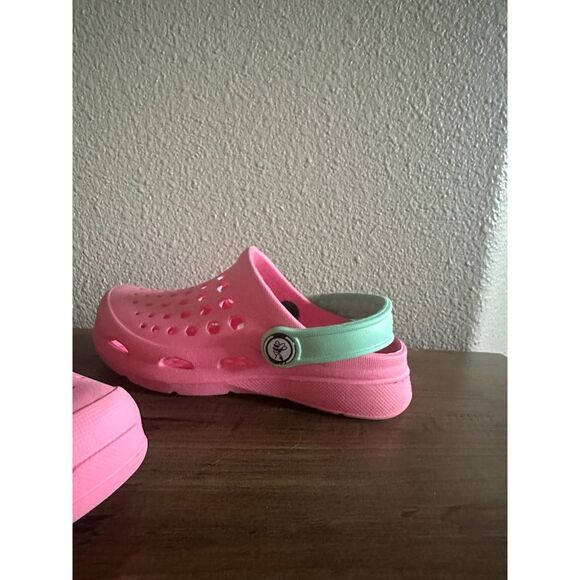 Joy Bees Girl's Active Clog - Hyper Blush & Lavender Rose Size 10-11 - Picture 8 of 8